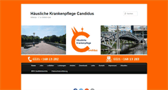 Desktop Screenshot of krankenpflege-candidus.de